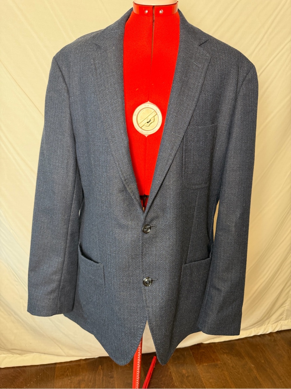 Hart Schaffner Marx Navy Sport Coat…Size XL